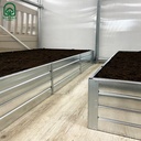 Dvignjena gredica kovinska Klasika Garden, pocinkana slika 11