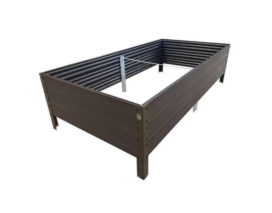 Dvignjena gredica plastična Klasika Woodlook slika 7