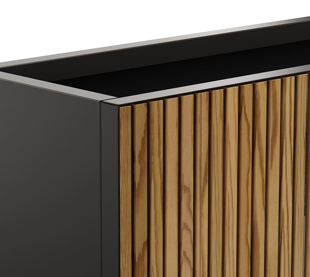 Herstera Garden kovinski cvetlični lonec Deco Divider XL 8