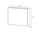 Herstera Garden kovinski cvetlični lonec Cube Divider 7
