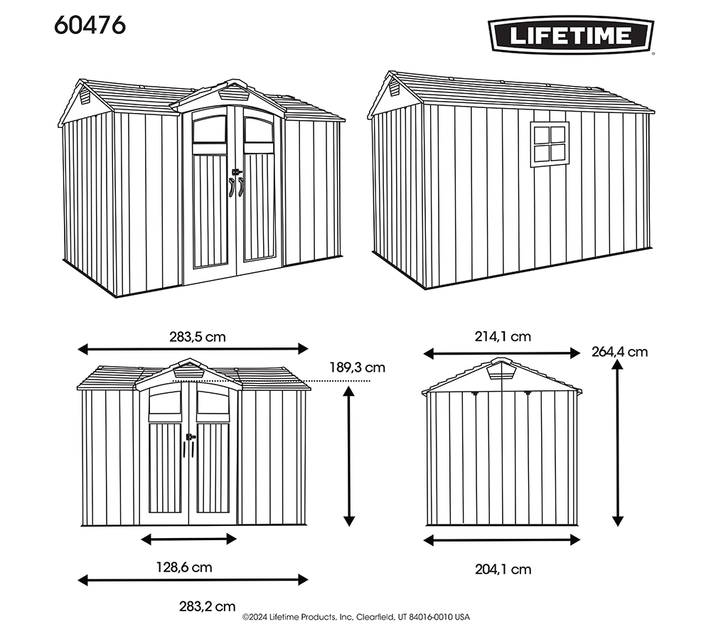 Lifetime vrtna uta Ohio 5