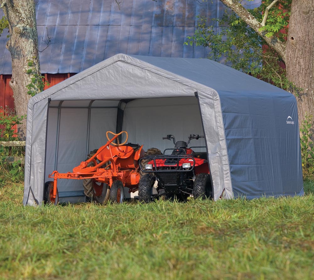 ShelterLogic pašni šotor in šotorska garaža 370x370x260 cm 2