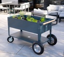 Herstera Garden kovinska visoka greda Swivel 8