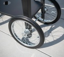 Herstera Garden kovinska visoka greda na kolesih Wheels 11