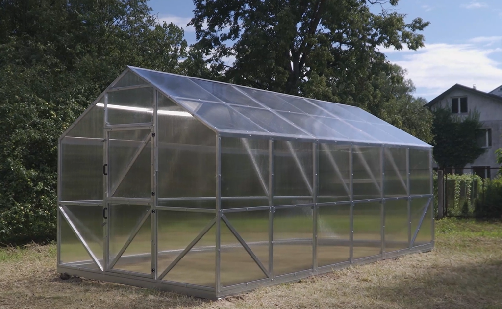 Greenhouse Victoria (3 x 4 x 2,5m, brez, 4 mm)