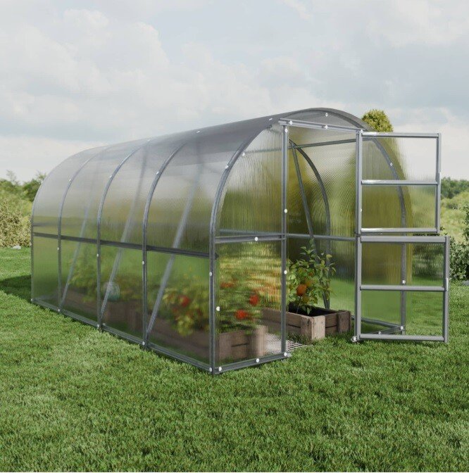 Greenhouse Omega (3 x 4 x 2,10m, 4 mm)