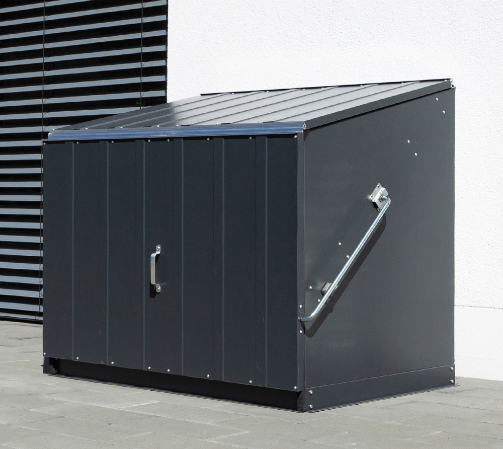 [TM11000] Trimetals kovinska garaža za kolesa Stowaway