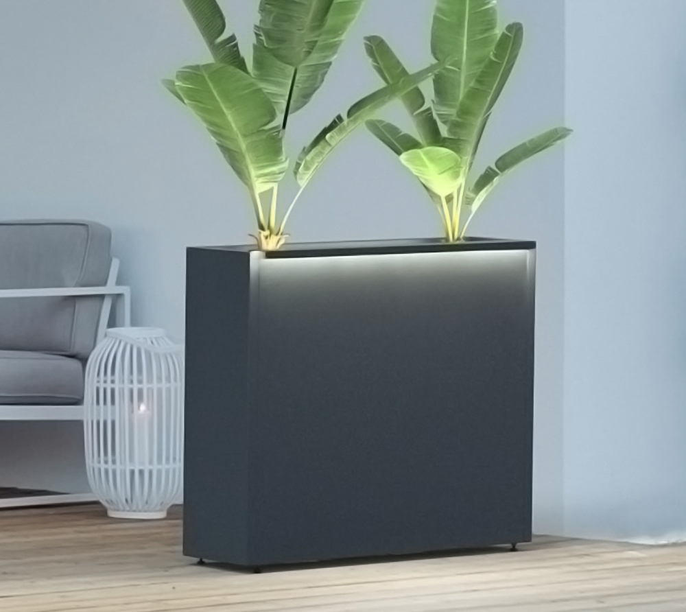 [HG08974801] Herstera Garden kovinski cvetlični lonec Cube Divider