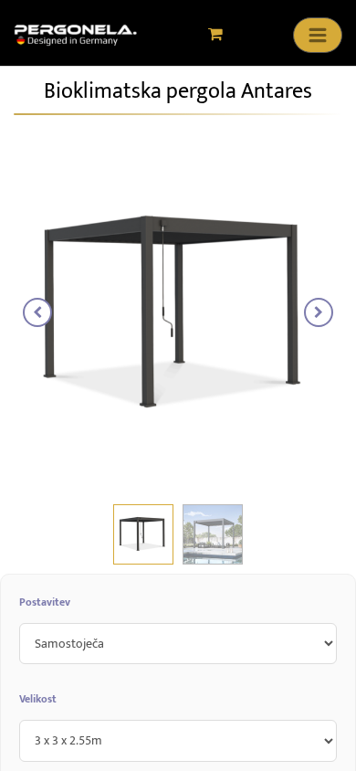 Product page - Mobile